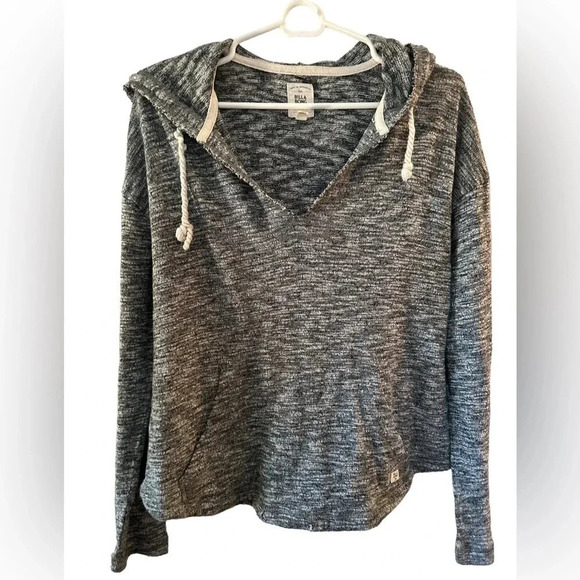 Billabong grey hooded sweatshirt - Picture 1 of 6